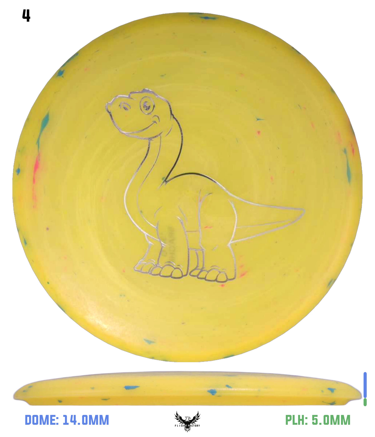 Dino Discs Eggshell Brachiosaurus