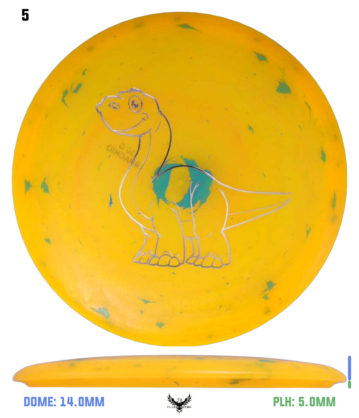 Dino Discs Eggshell Brachiosaurus