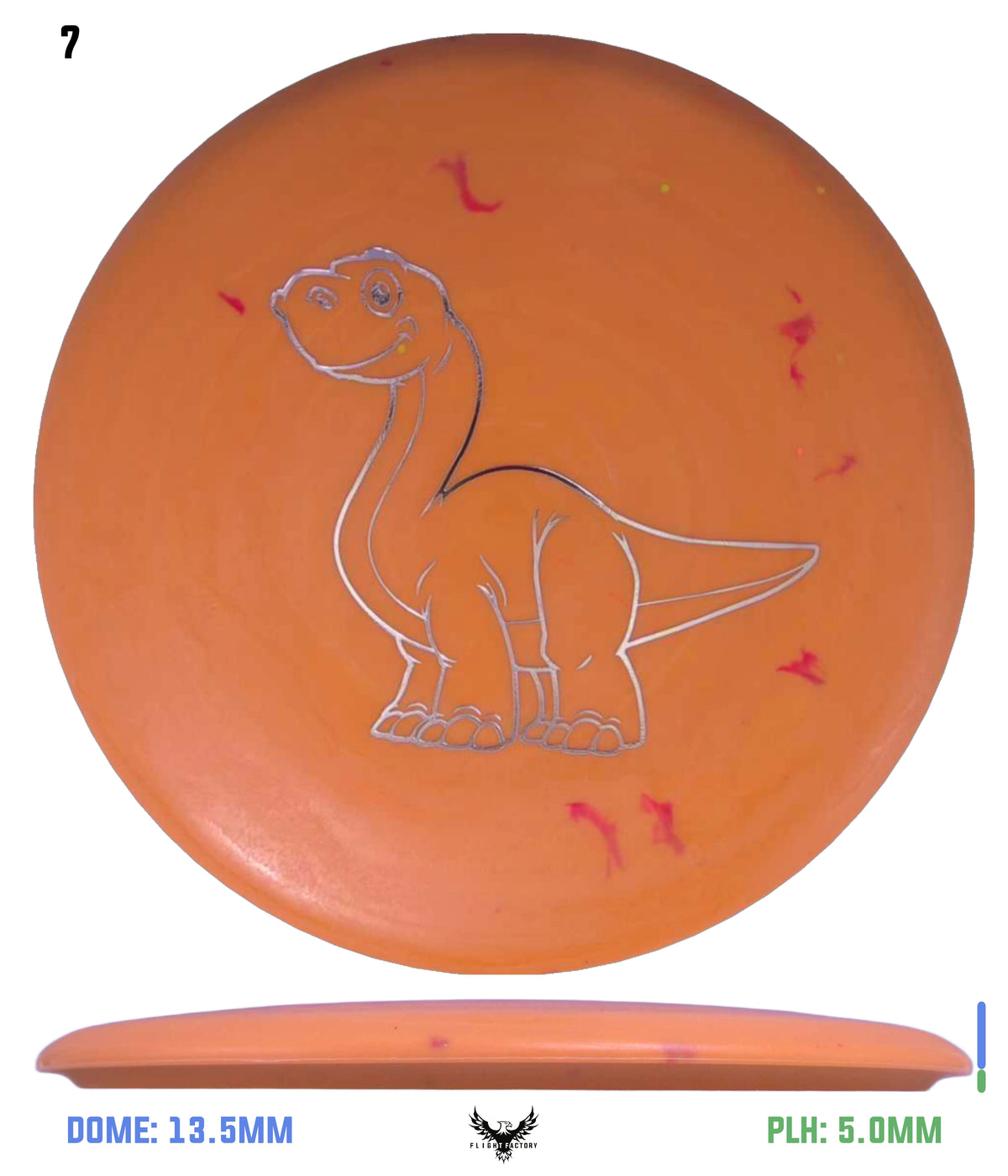 Dino Discs Eggshell Brachiosaurus