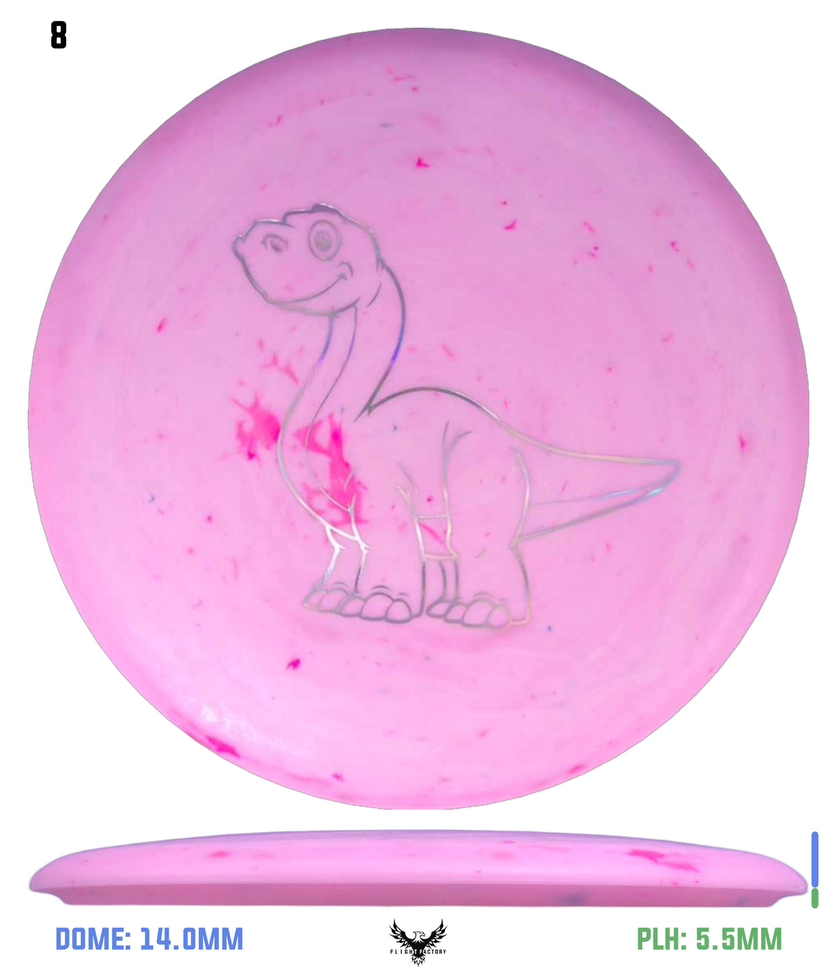 Dino Discs Eggshell Brachiosaurus