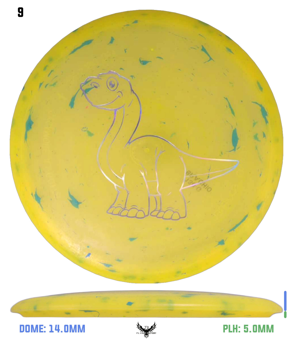 Dino Discs Eggshell Brachiosaurus