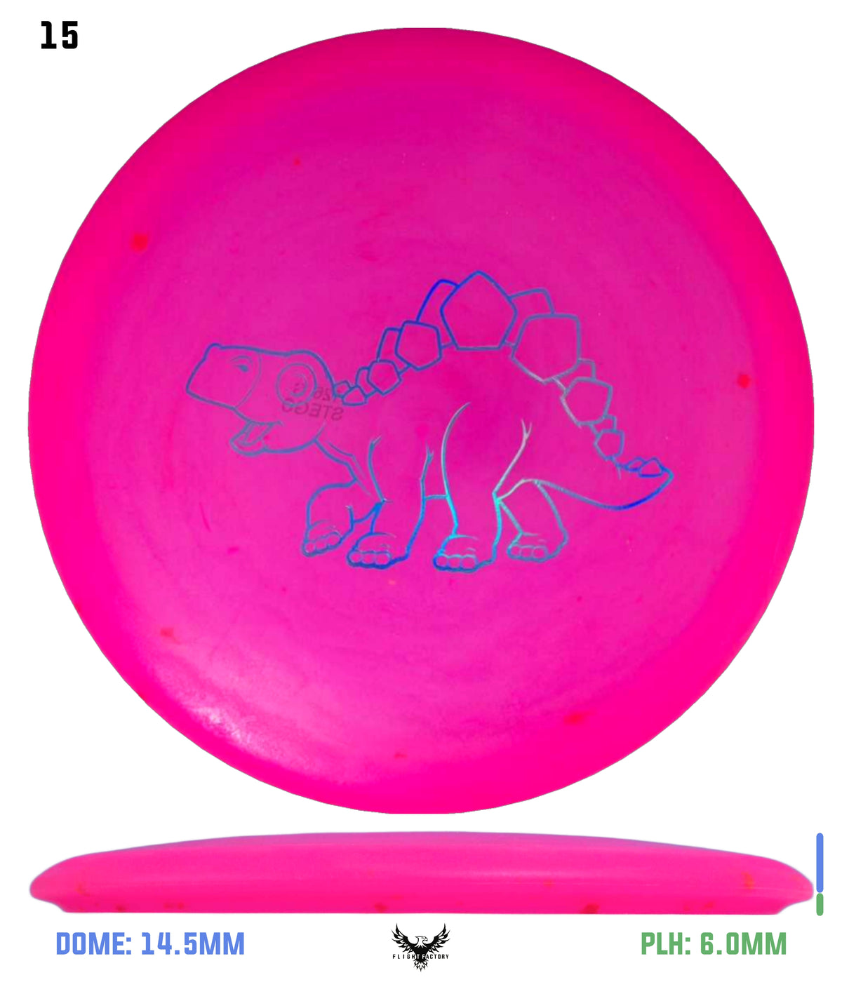 Dino Discs Eggshell Stegosaurus