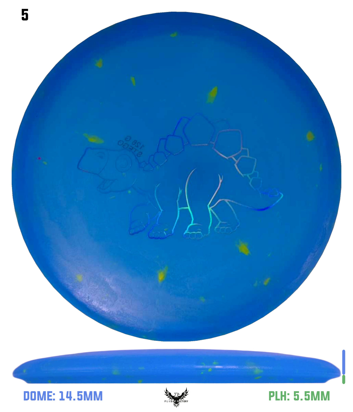 Dino Discs Eggshell Stegosaurus