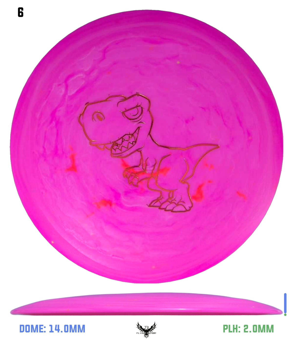 Dino Discs Eggshell Tyrannosaurus Rex