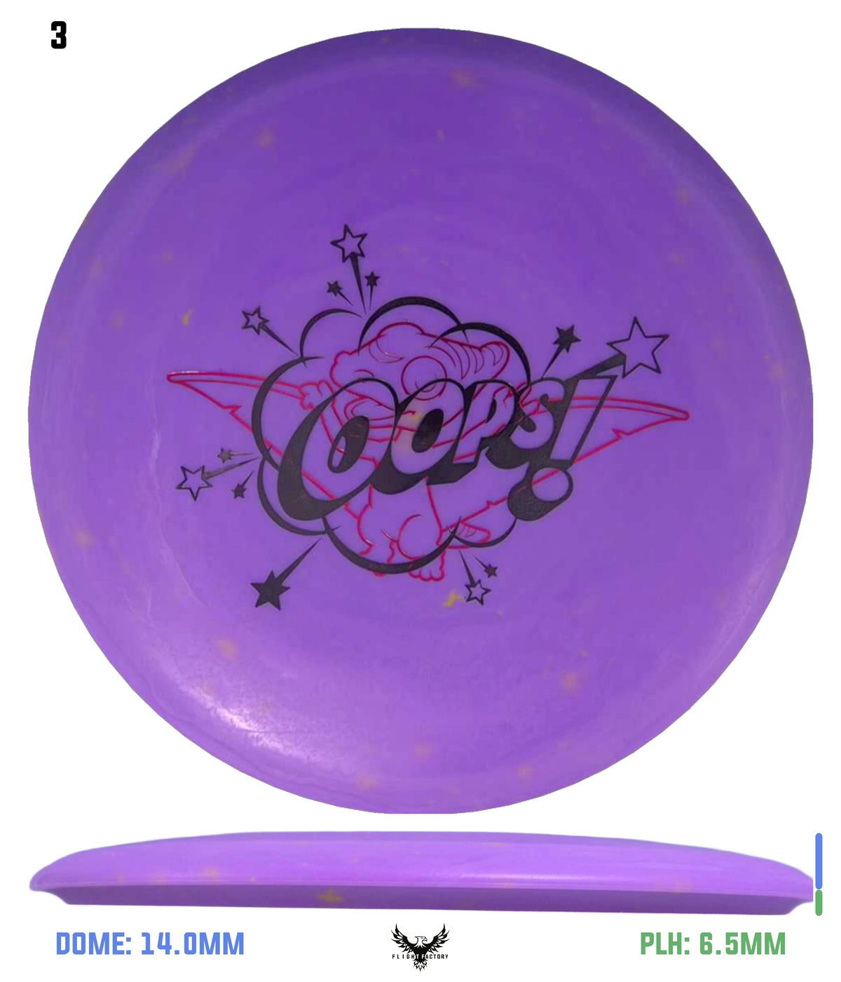 Dino Discs Eggshell Brachiosaurus - Misprints