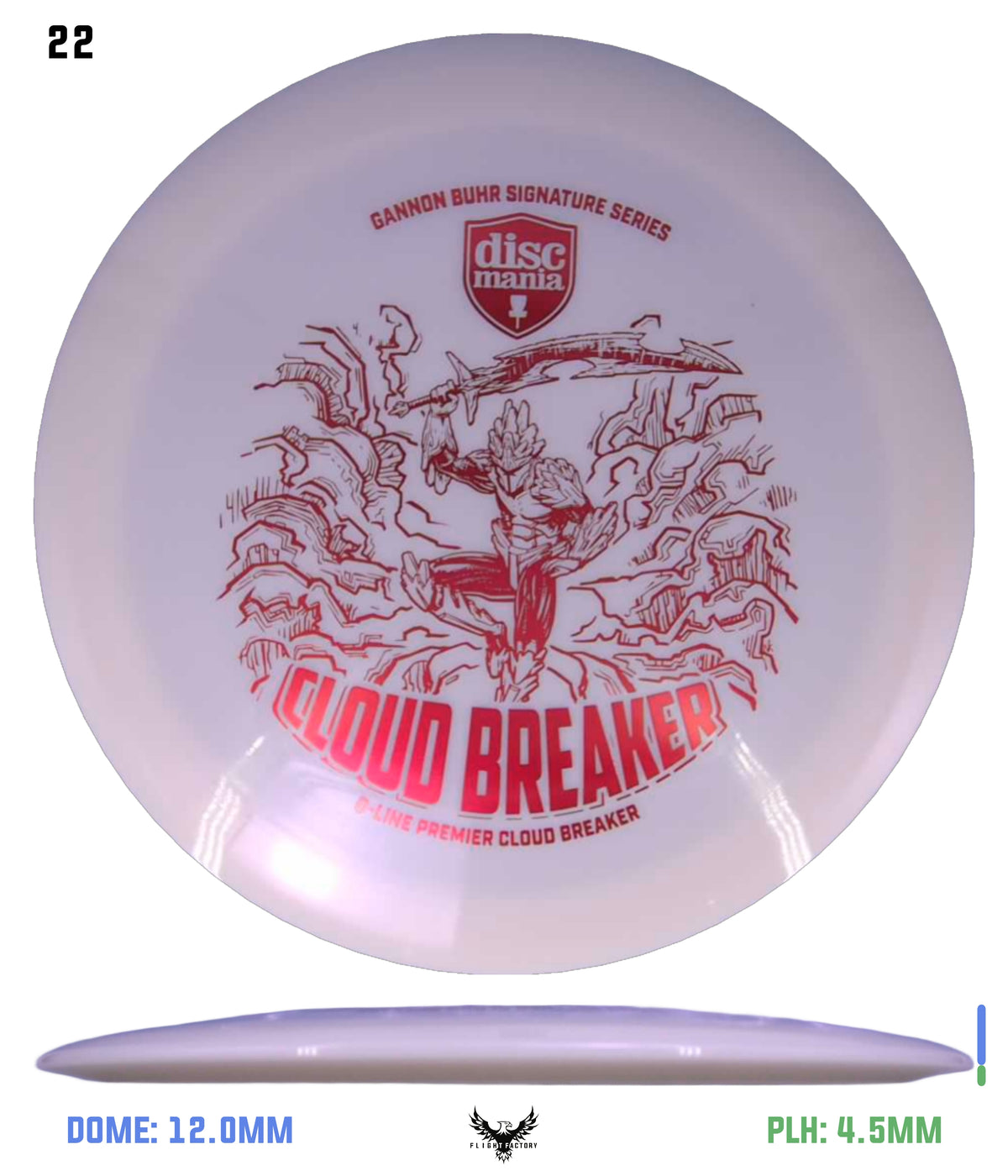 Discmania Q-Line Premier Cloud Breaker - Gannon Buhr Signature Series (2026)