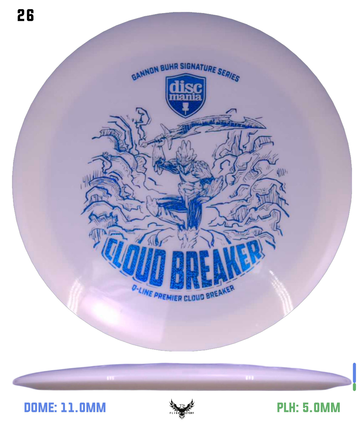 Discmania Q-Line Premier Cloud Breaker - Gannon Buhr Signature Series (2026)