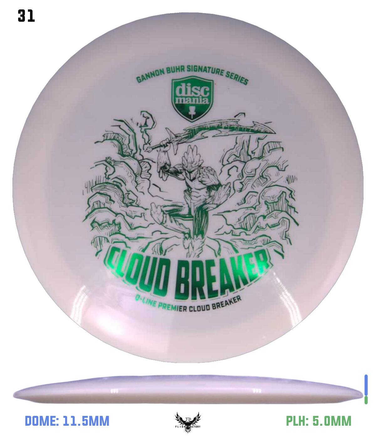 Discmania Q-Line Premier Cloud Breaker - Gannon Buhr Signature Series (2026)
