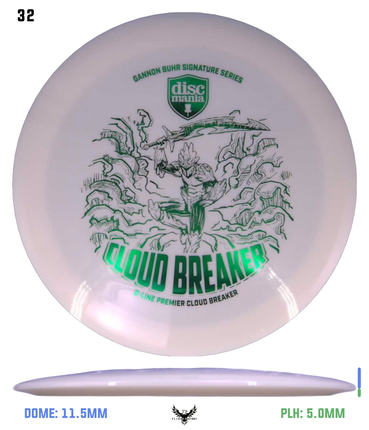 Discmania Q-Line Premier Cloud Breaker - Gannon Buhr Signature Series (2026)