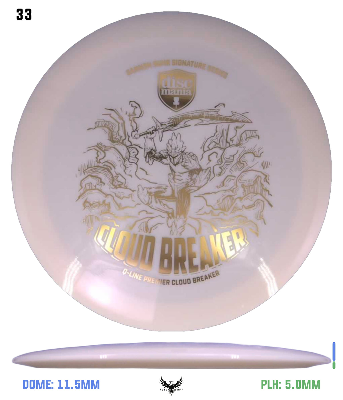 Discmania Q-Line Premier Cloud Breaker - Gannon Buhr Signature Series (2026)