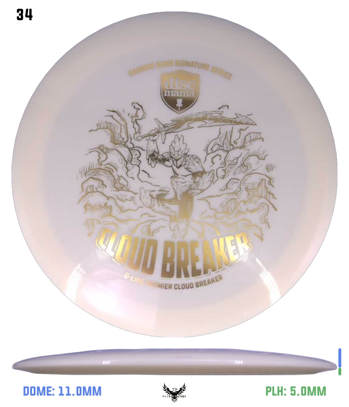 Discmania Q-Line Premier Cloud Breaker - Gannon Buhr Signature Series (2026)