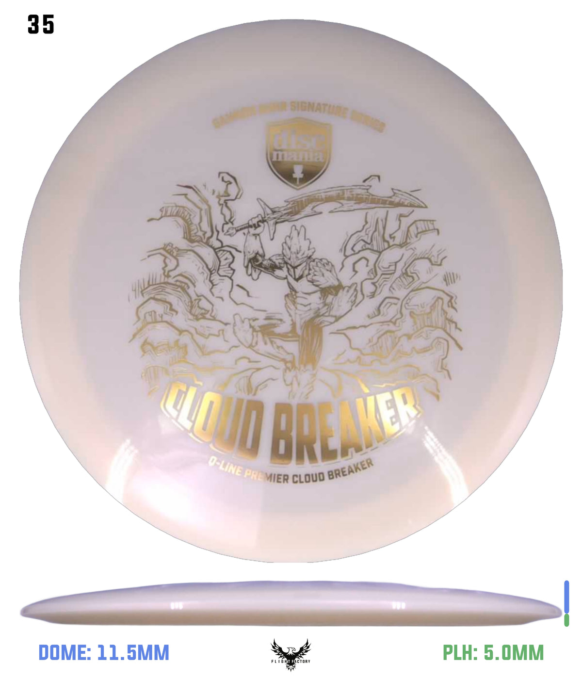 Discmania Q-Line Premier Cloud Breaker - Gannon Buhr Signature Series (2026)
