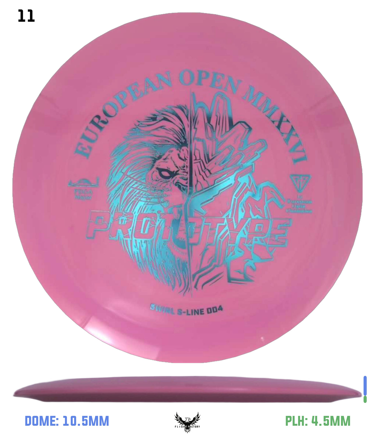 Discmania Prototype Swirl S-Line DD4 - European Open 2026 Fundraiser