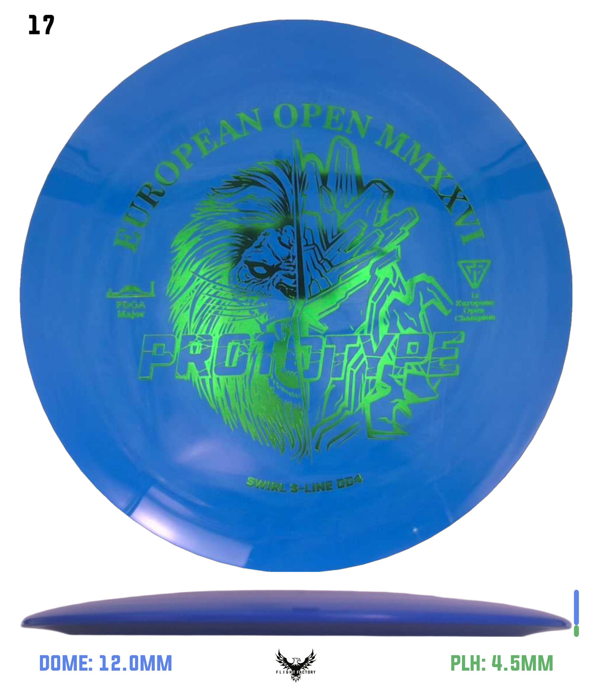 Discmania Prototype Swirl S-Line DD4 - European Open 2026 Fundraiser