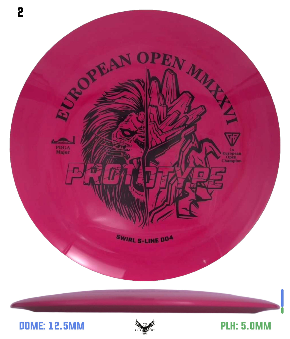 Discmania Prototype Swirl S-Line DD4 - European Open 2026 Fundraiser