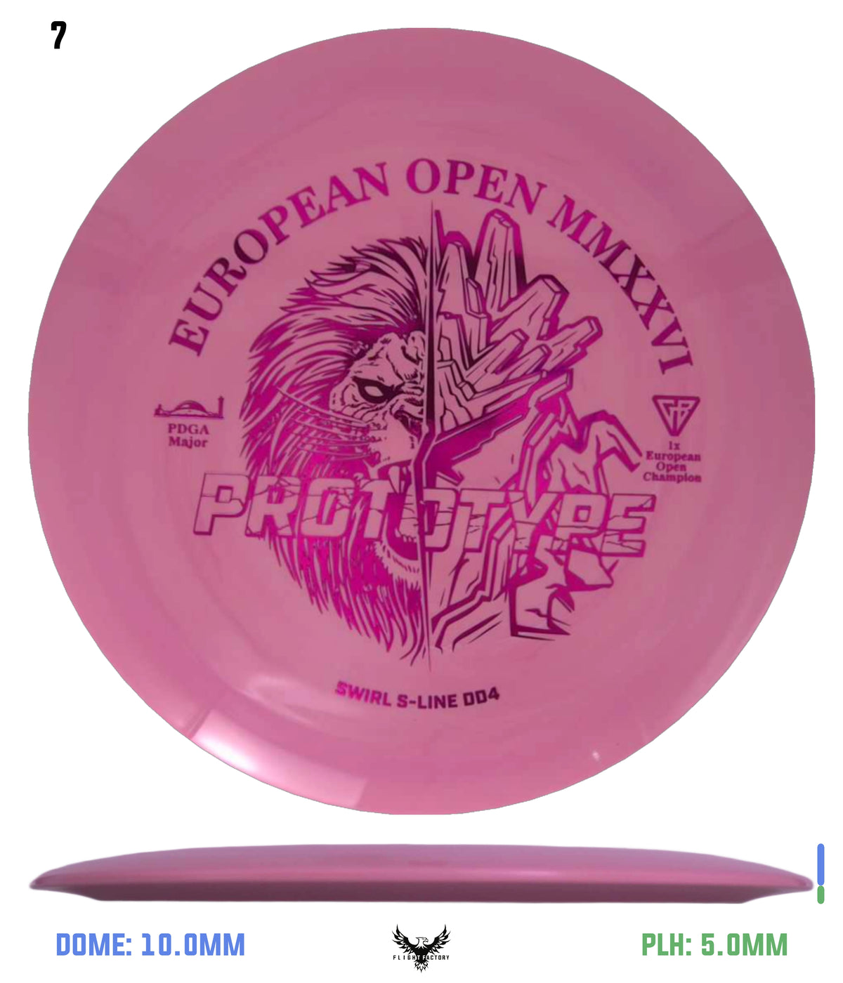 Discmania Prototype Swirl S-Line DD4 - European Open 2026 Fundraiser