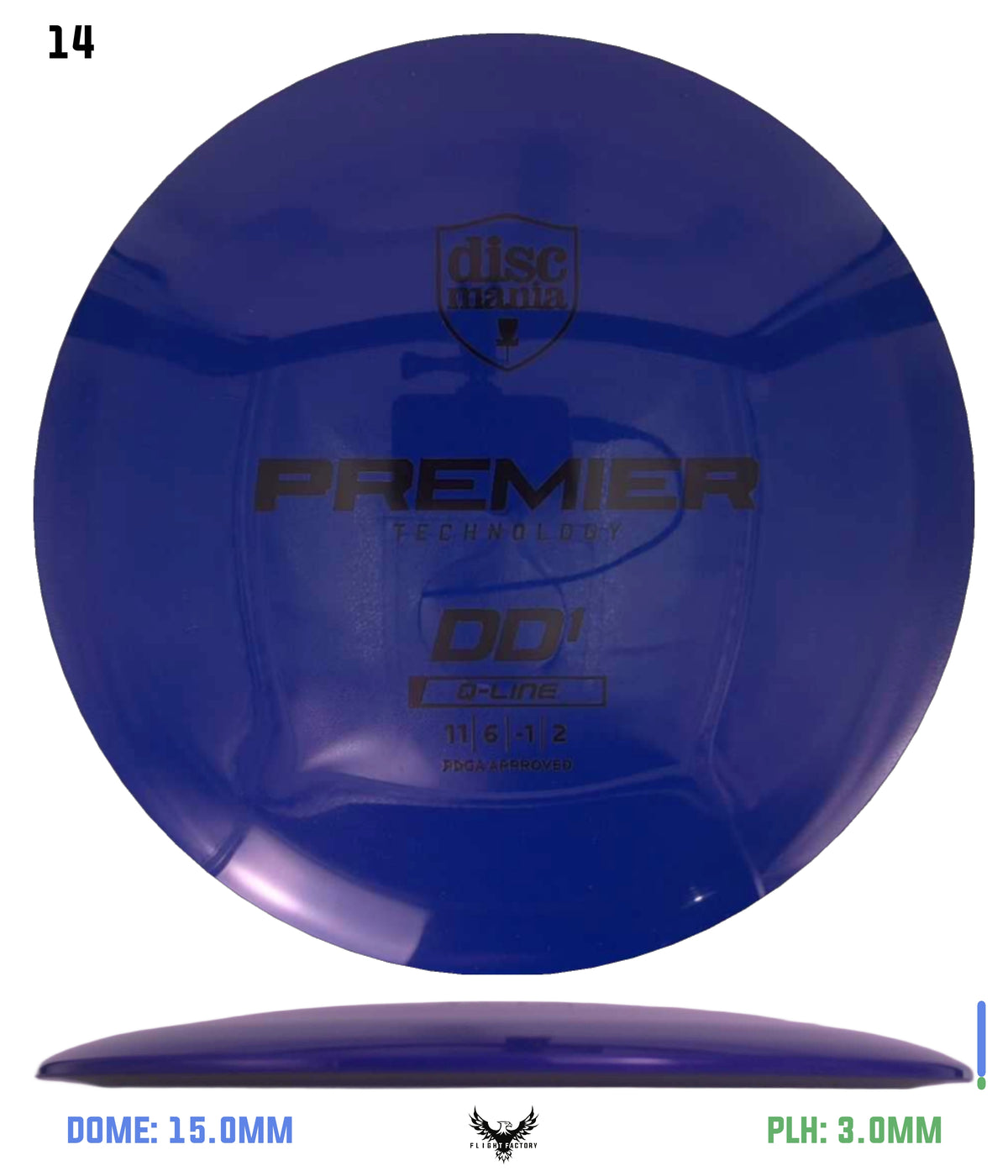 Discmania Q-Line Premier DD1