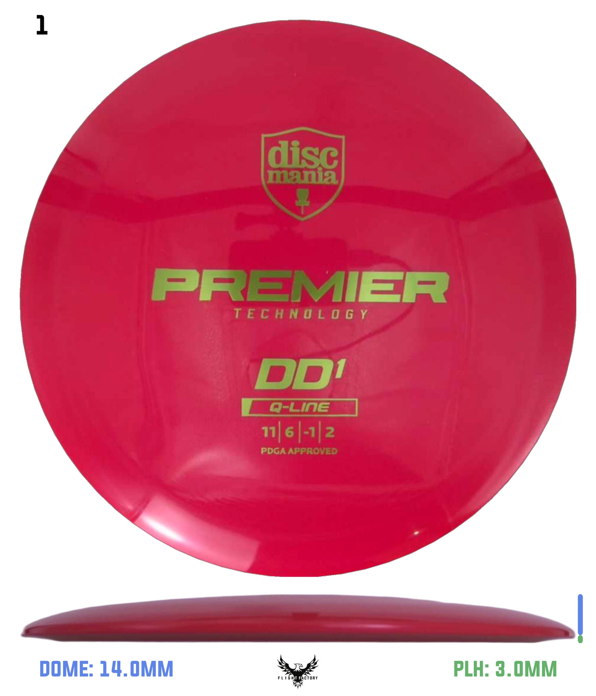 Discmania Q-Line Premier DD1