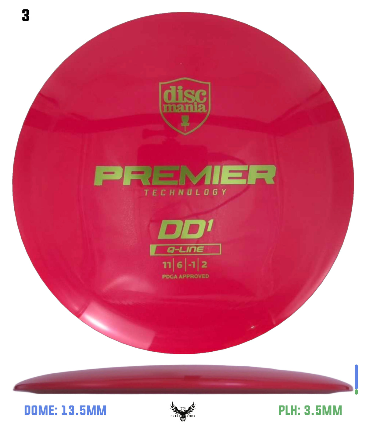 Discmania Q-Line Premier DD1