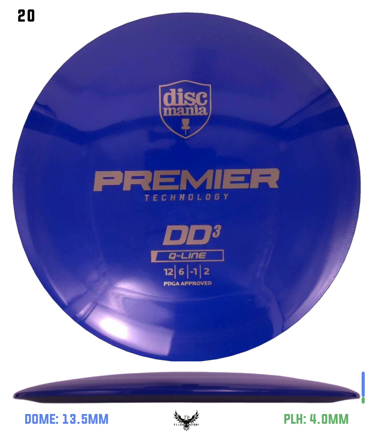 Discmania Q-Line Premier DD3