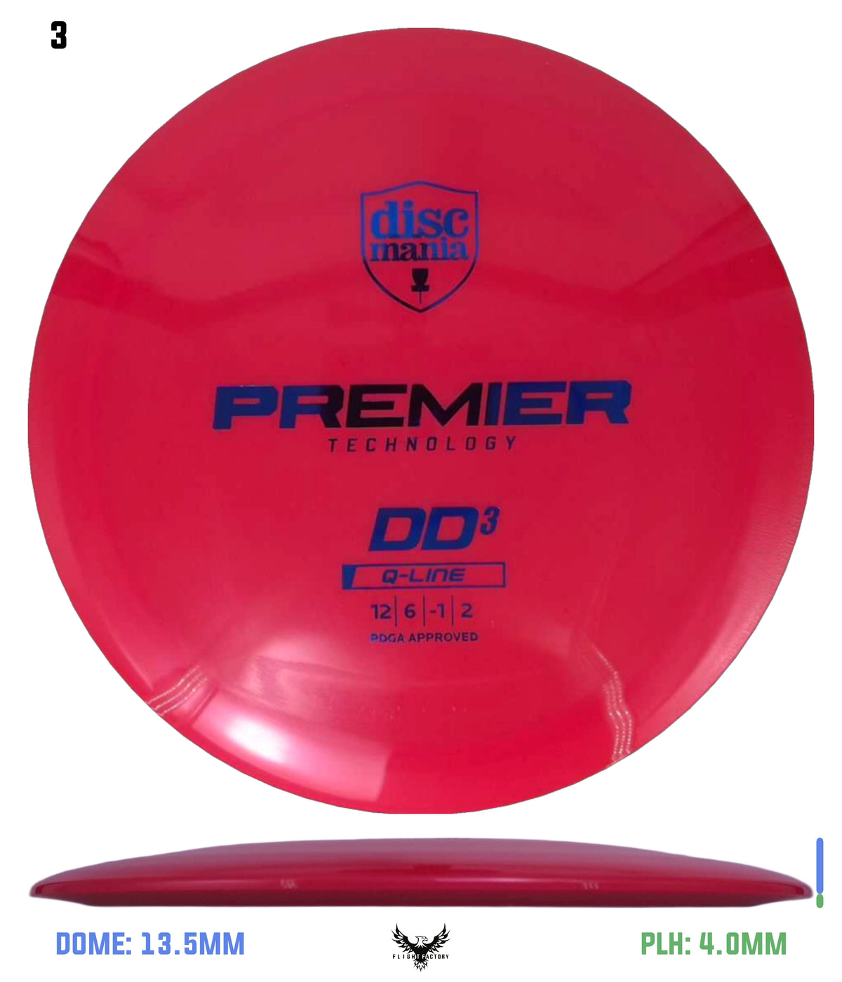 Discmania Q-Line Premier DD3