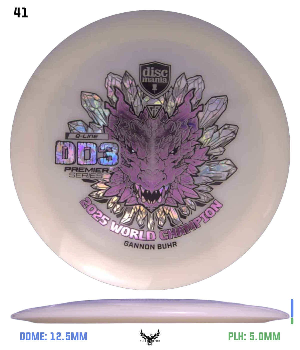 Discmania Gannon Buhr Premier Series Q-Line DD3 (2025 World Champion)