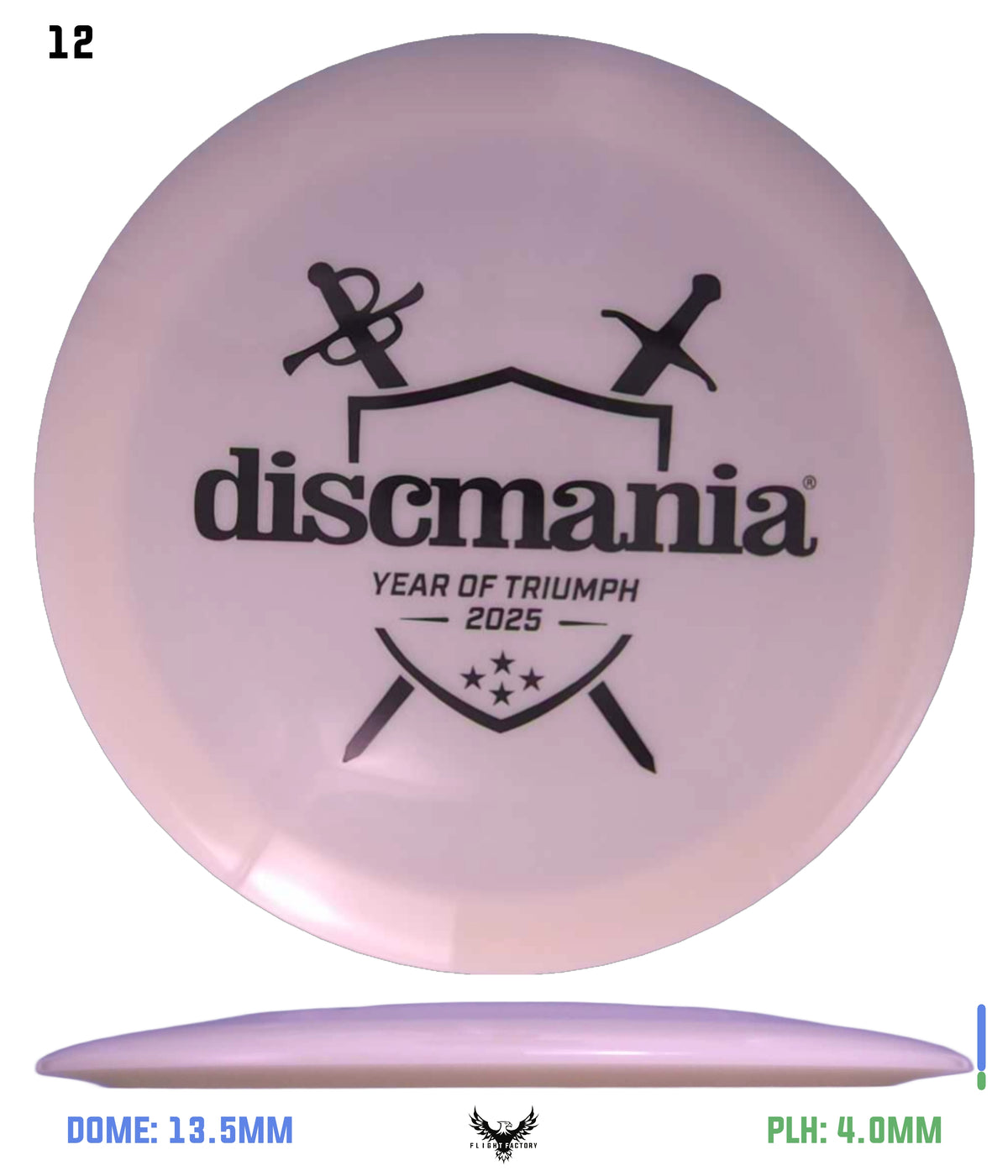 Discmania Premier Series Q-Line DD3 - Year of Triumph 2025