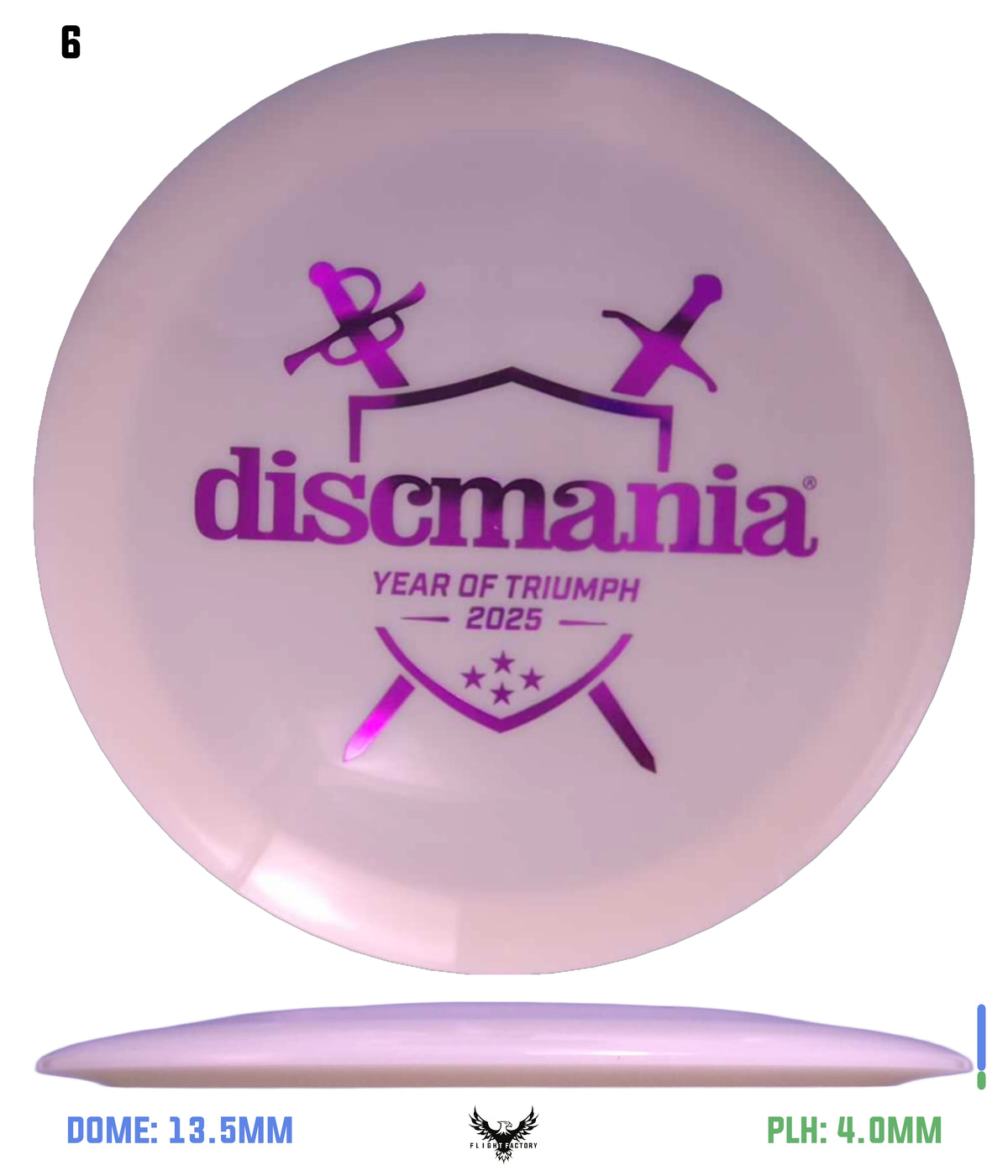 Discmania Premier Series Q-Line DD3 - Year of Triumph 2025