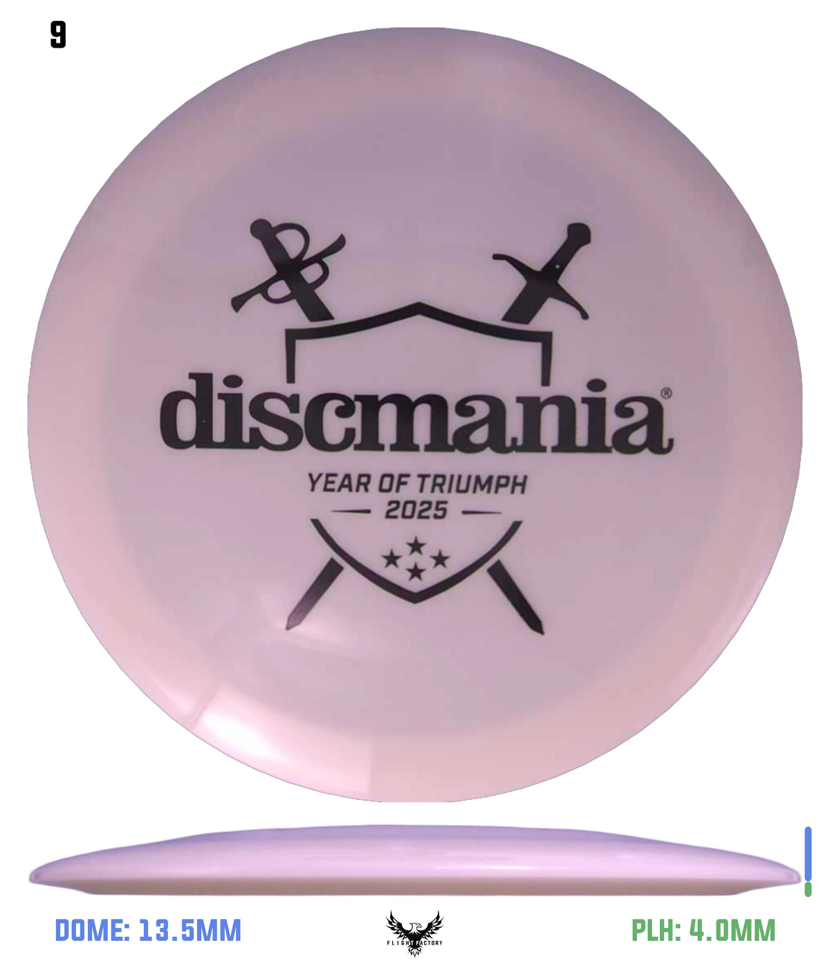 Discmania Premier Series Q-Line DD3 - Year of Triumph 2025