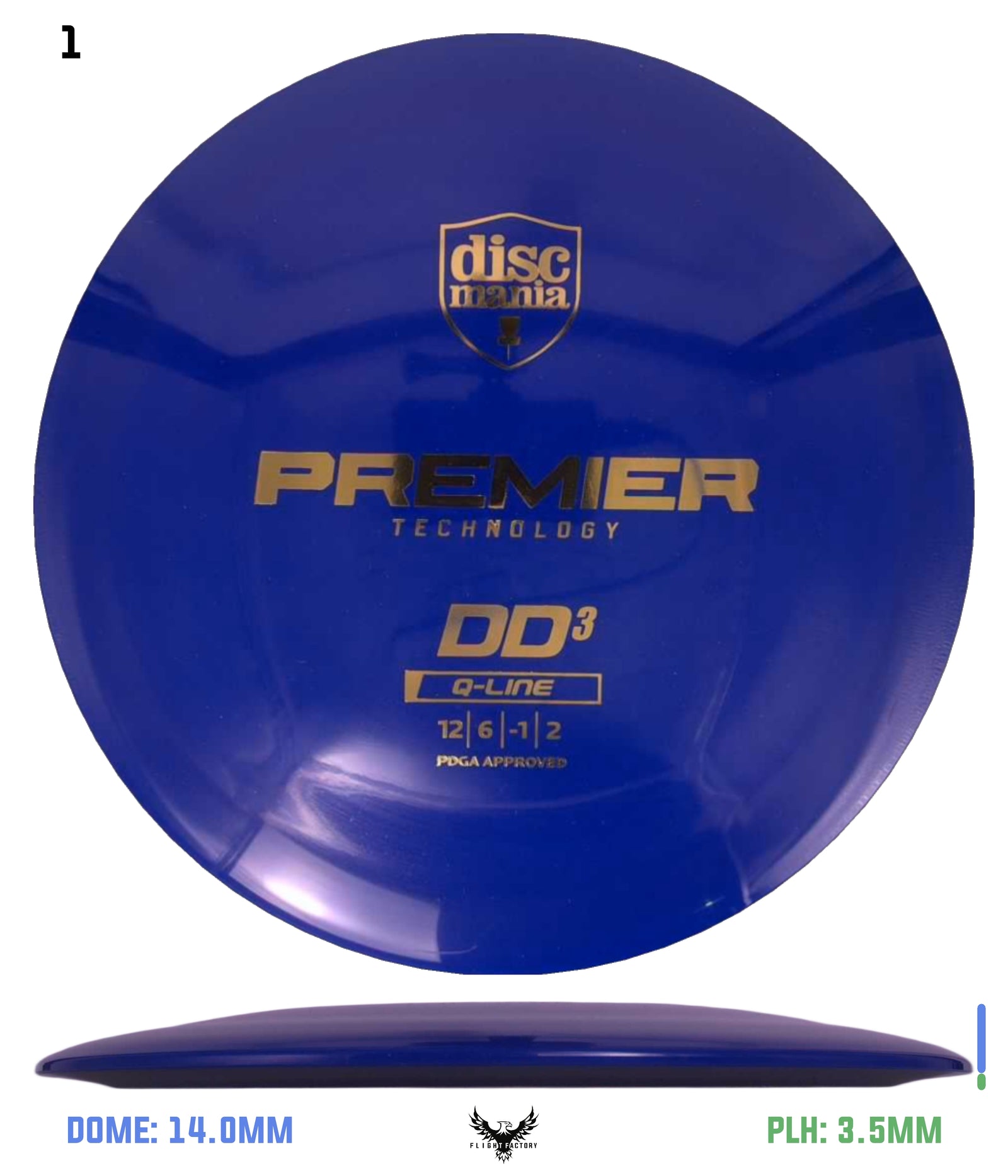 Discmania Q-Line Premier DD3