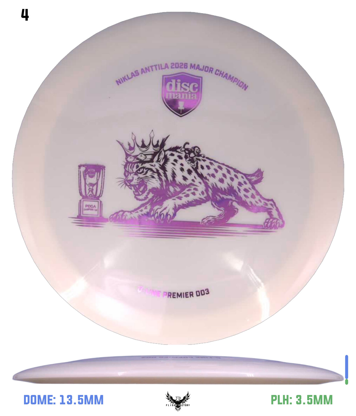 Discmania Premier Series Q-Line DD3 - Niklas Anttila Triumph Series Champions Cup