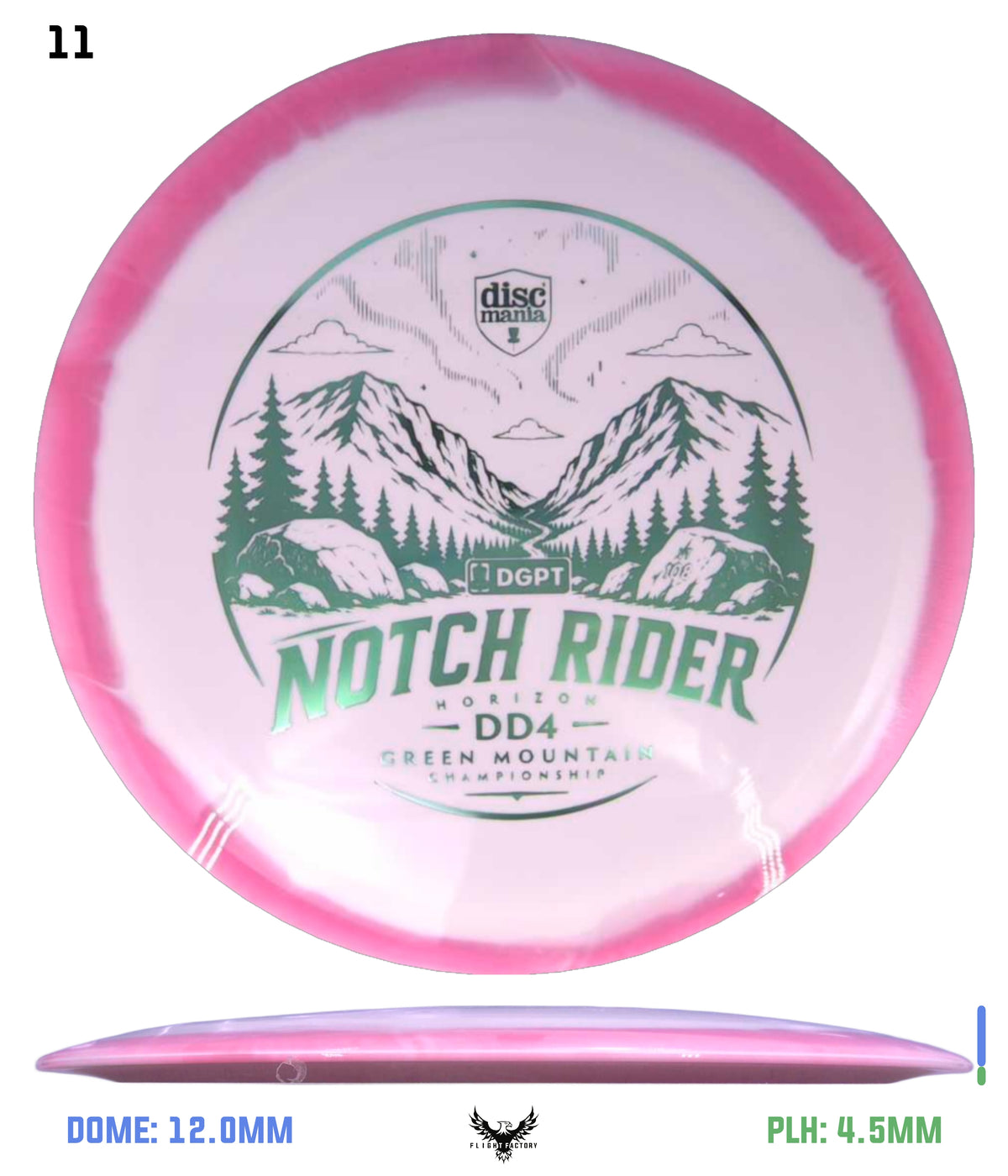 Discmania Notch Rider - Horizon S-Line DD4 (2026 GMC Fundraiser)