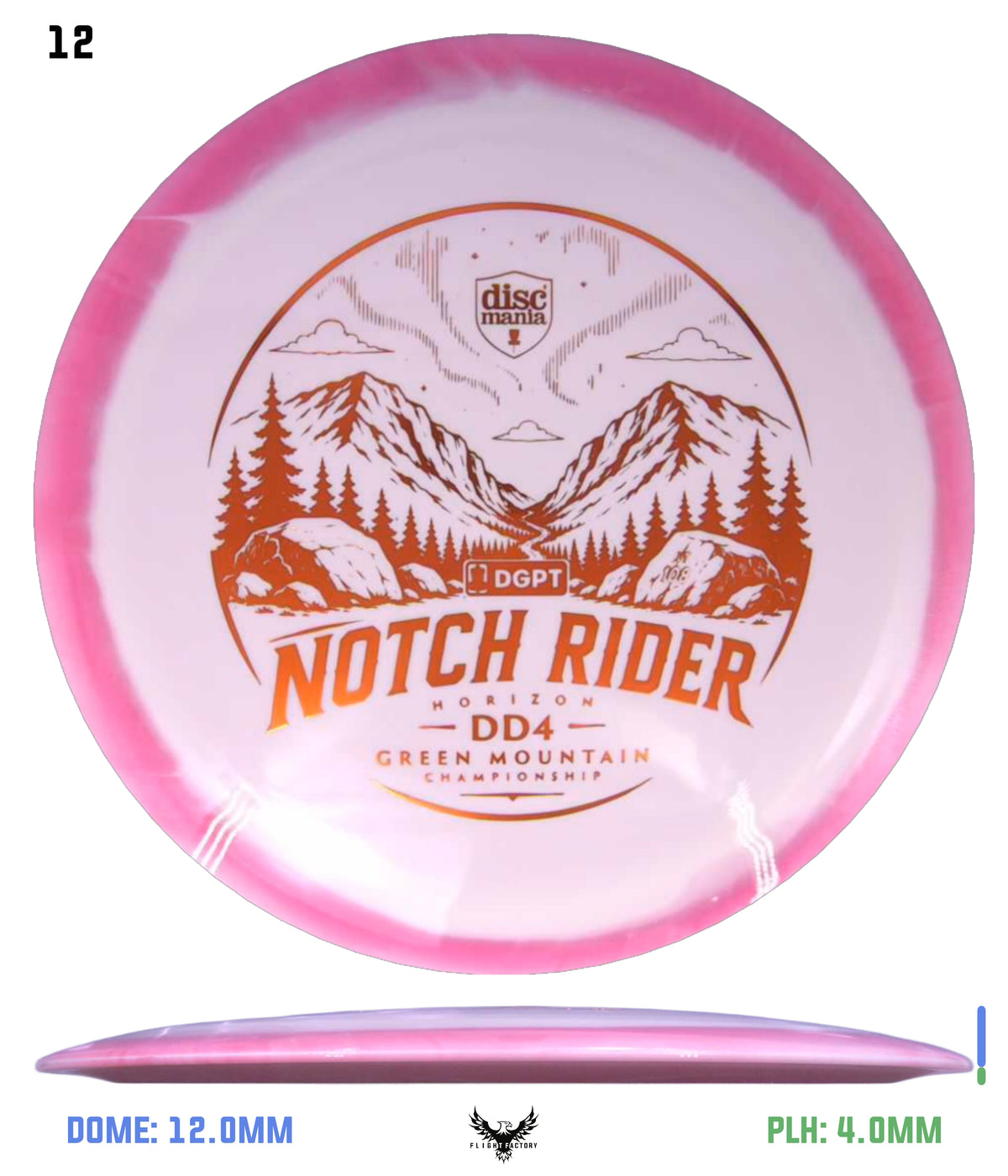 Discmania Notch Rider - Horizon S-Line DD4 (2026 GMC Fundraiser)