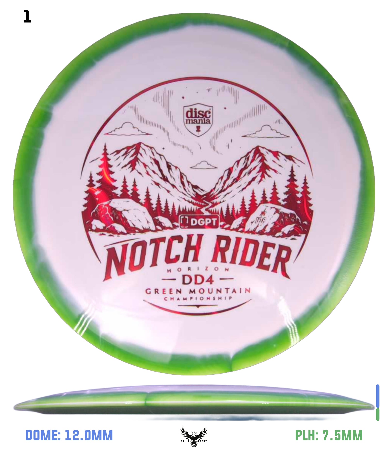 Discmania Notch Rider - Horizon S-Line DD4 (2026 GMC Fundraiser)