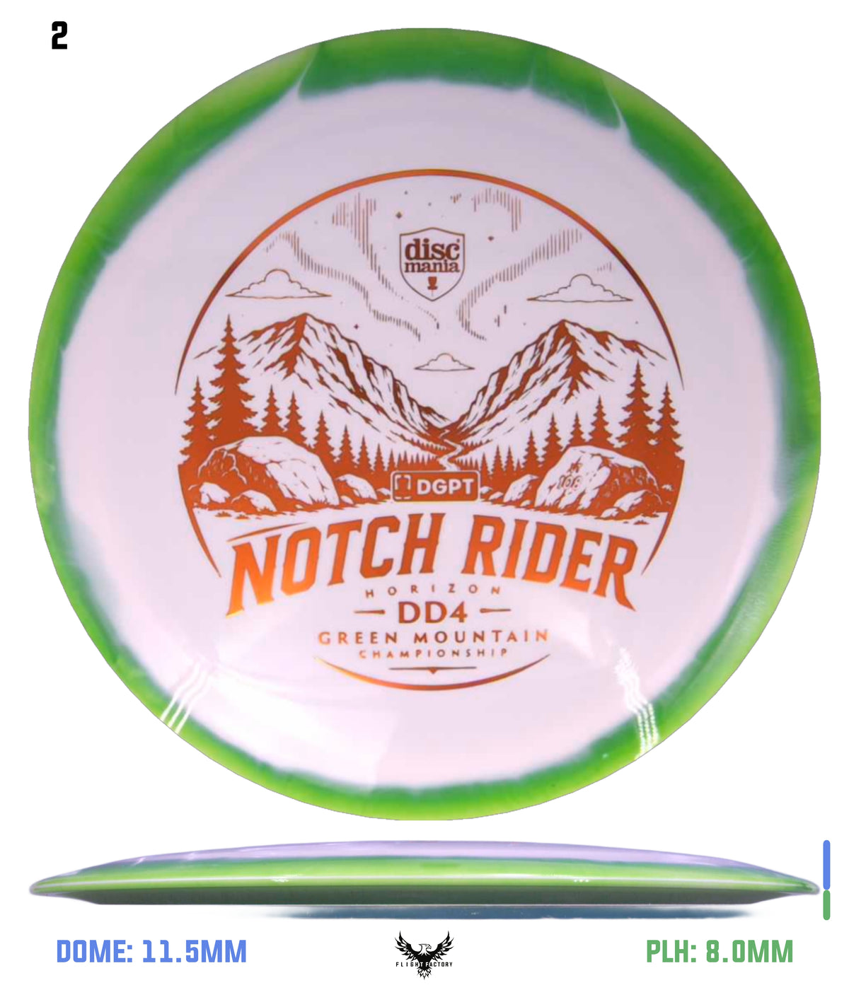 Discmania Notch Rider - Horizon S-Line DD4 (2026 GMC Fundraiser)