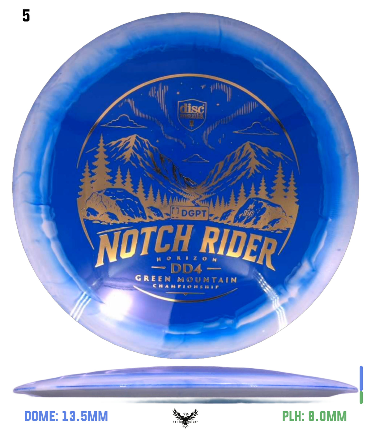 Discmania Notch Rider - Horizon S-Line DD4 (2026 GMC Fundraiser)