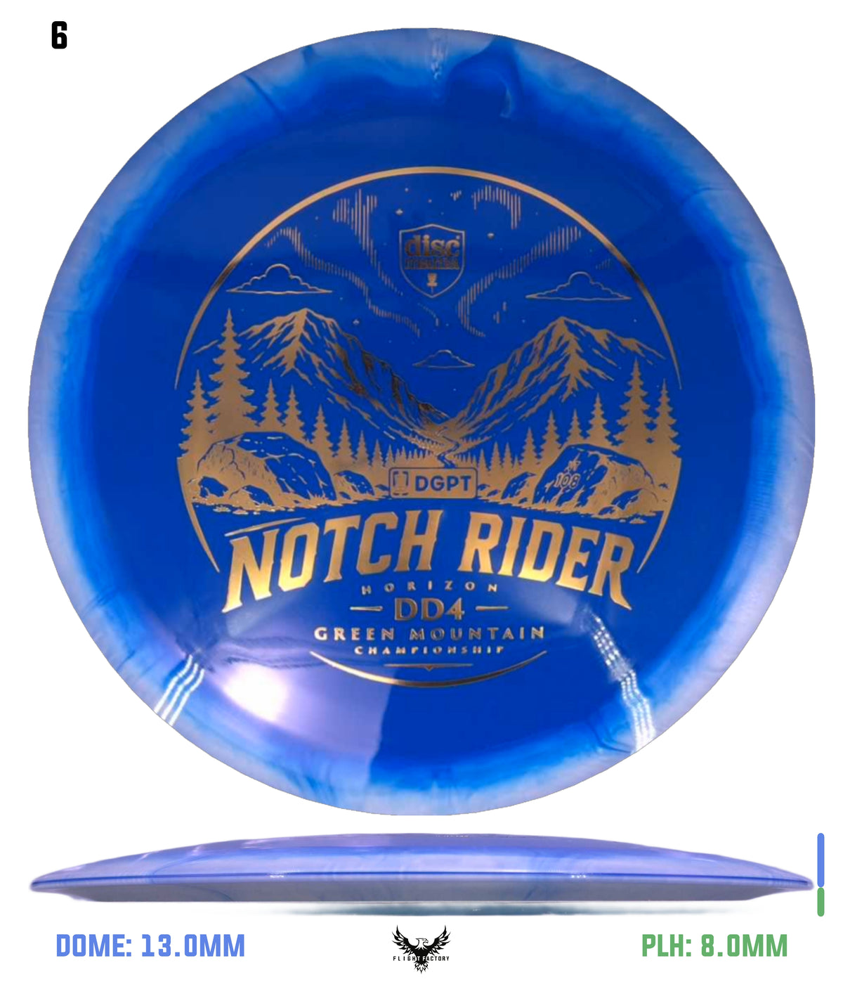 Discmania Notch Rider - Horizon S-Line DD4 (2026 GMC Fundraiser)