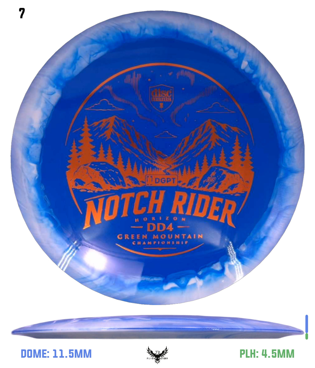 Discmania Notch Rider - Horizon S-Line DD4 (2026 GMC Fundraiser)
