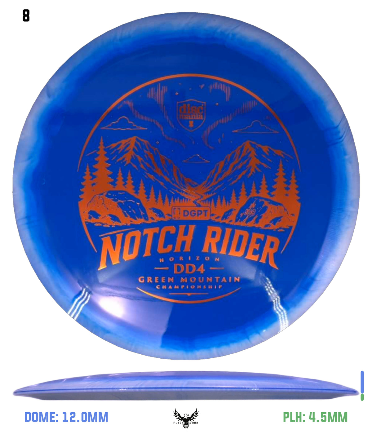 Discmania Notch Rider - Horizon S-Line DD4 (2026 GMC Fundraiser)