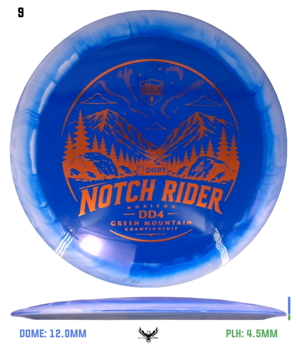 Discmania Notch Rider - Horizon S-Line DD4 (2026 GMC Fundraiser)