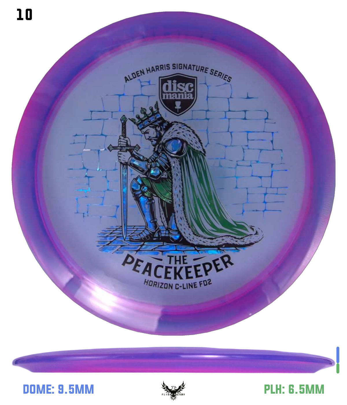 Discmania Horizon C-Line FD2 "The Peacekeeper" - Alden Harris Signature Series