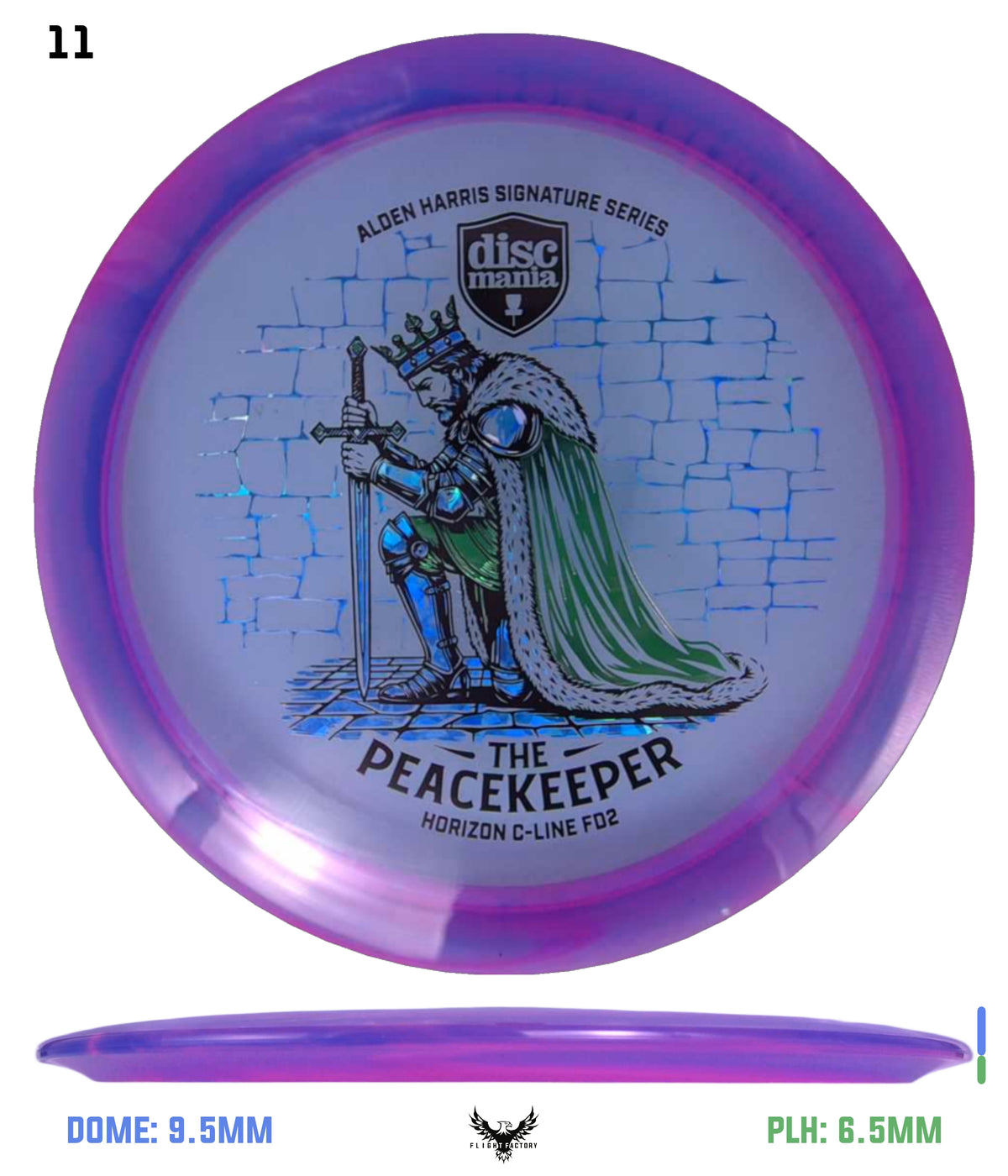 Discmania Horizon C-Line FD2 "The Peacekeeper" - Alden Harris Signature Series