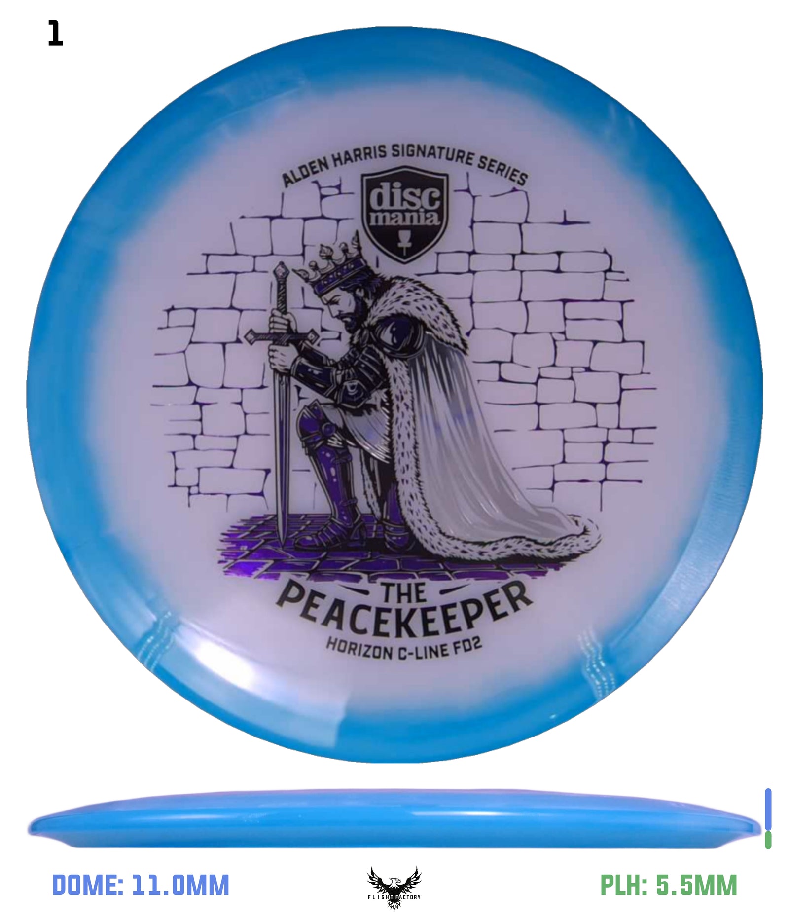 Discmania Horizon C-Line FD2 "The Peacekeeper" - Alden Harris Signature Series