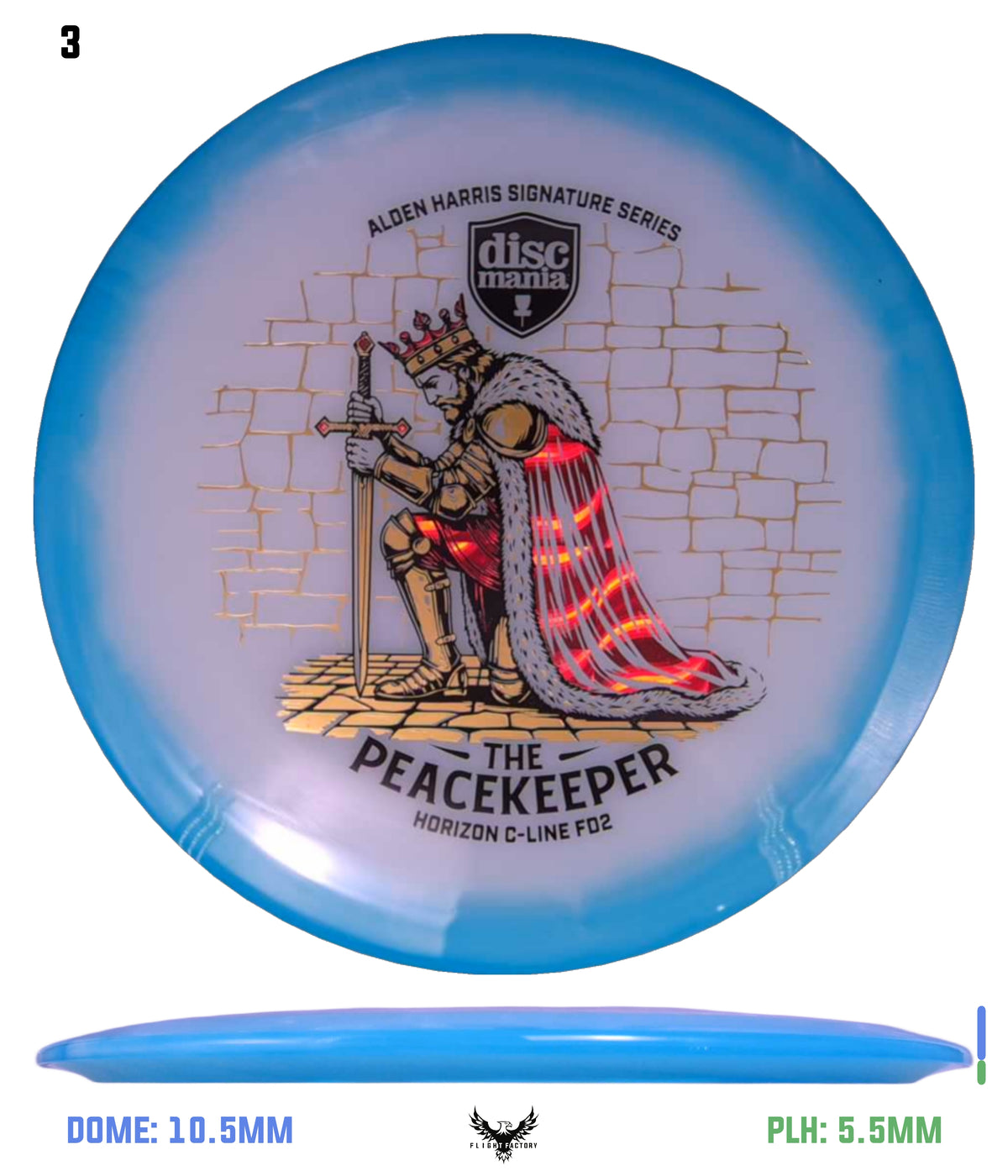 Discmania Horizon C-Line FD2 "The Peacekeeper" - Alden Harris Signature Series