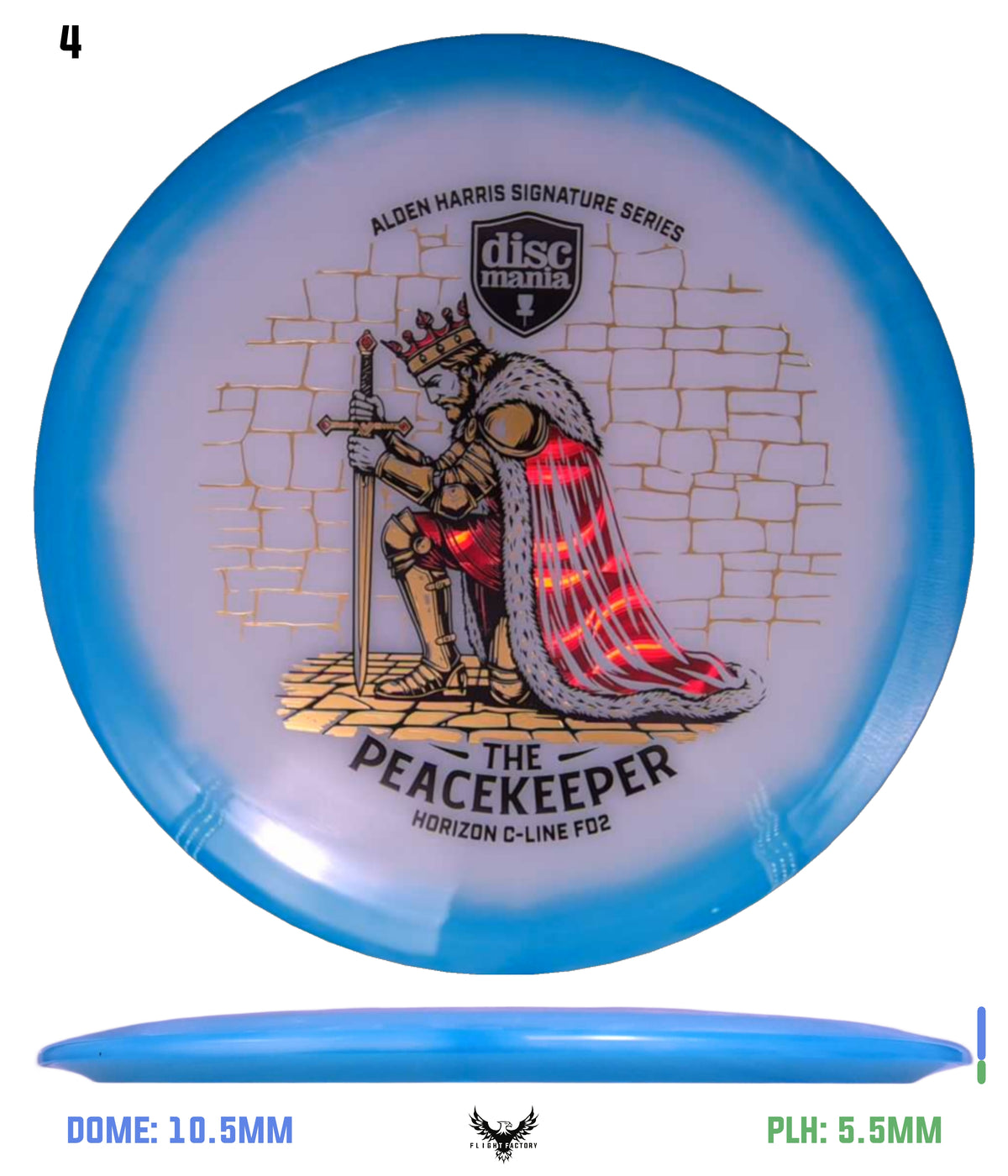 Discmania Horizon C-Line FD2 "The Peacekeeper" - Alden Harris Signature Series