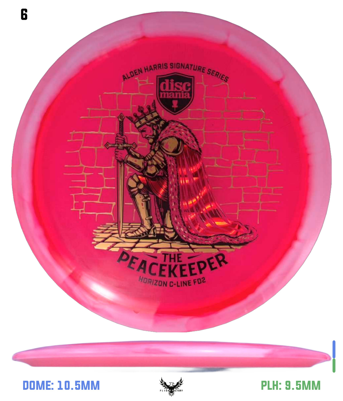 Discmania Horizon C-Line FD2 "The Peacekeeper" - Alden Harris Signature Series