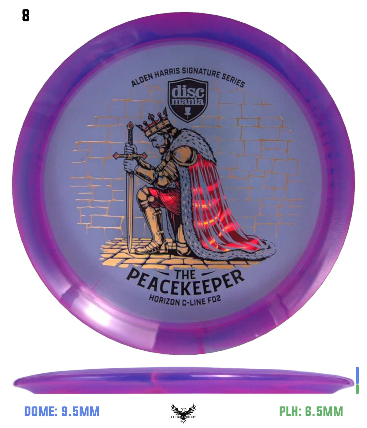 Discmania Horizon C-Line FD2 "The Peacekeeper" - Alden Harris Signature Series