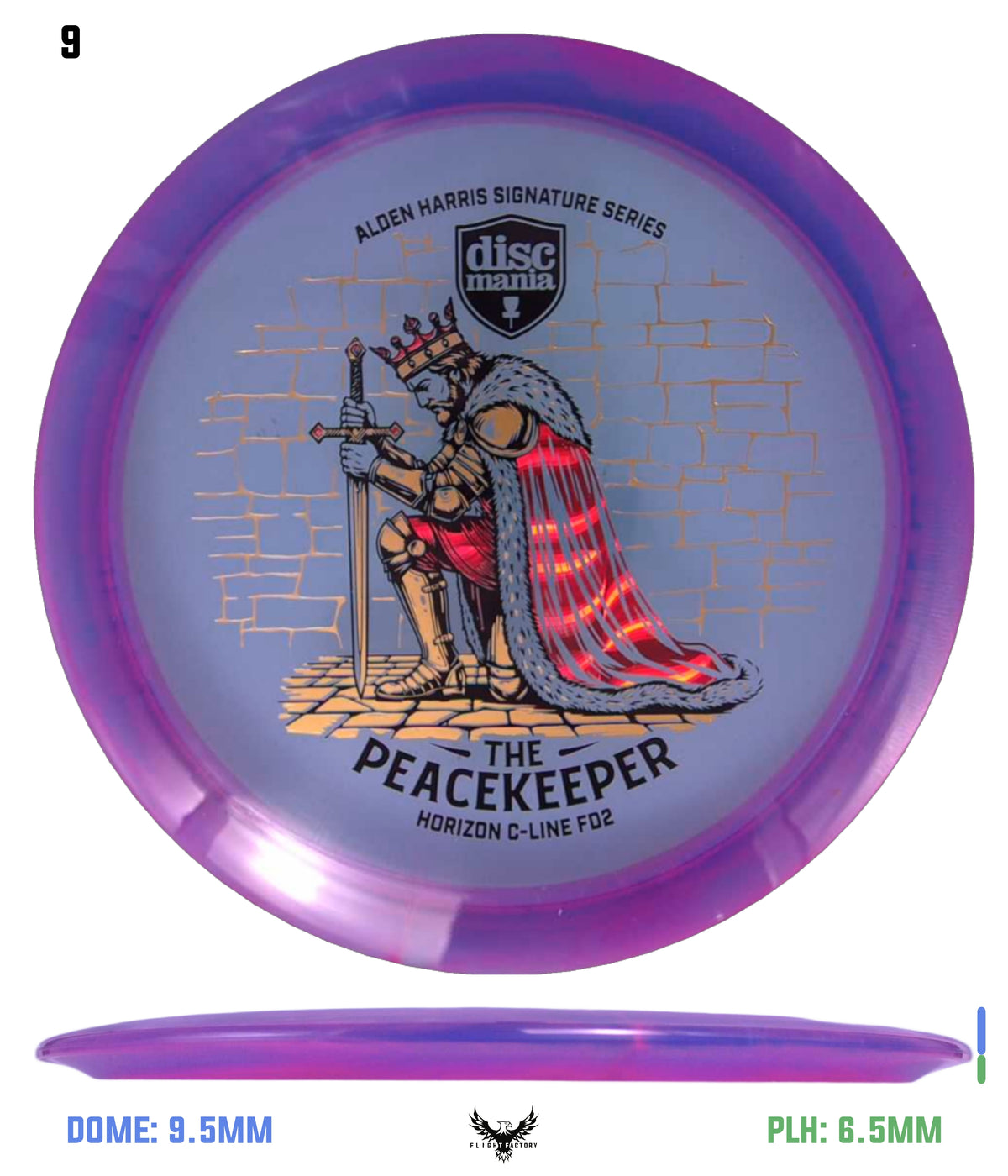 Discmania Horizon C-Line FD2 "The Peacekeeper" - Alden Harris Signature Series