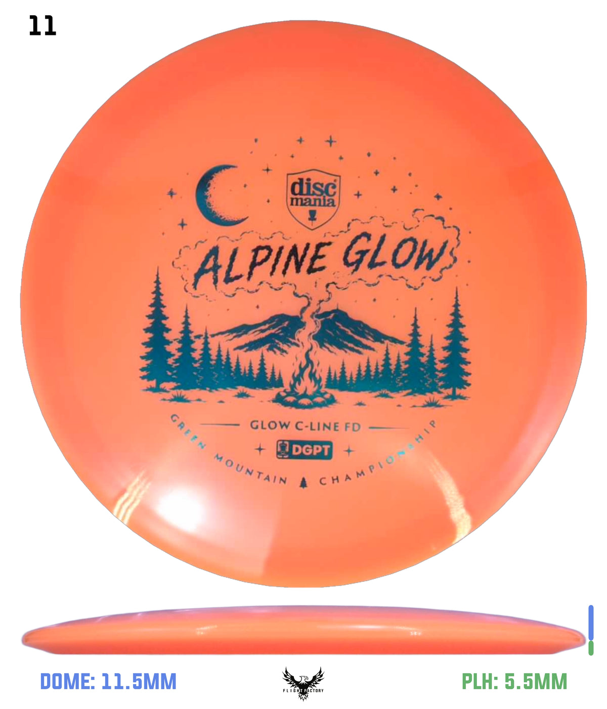 Discmania Alpine Glow - Glow C-Line FD (2026 GMC Fundraiser)