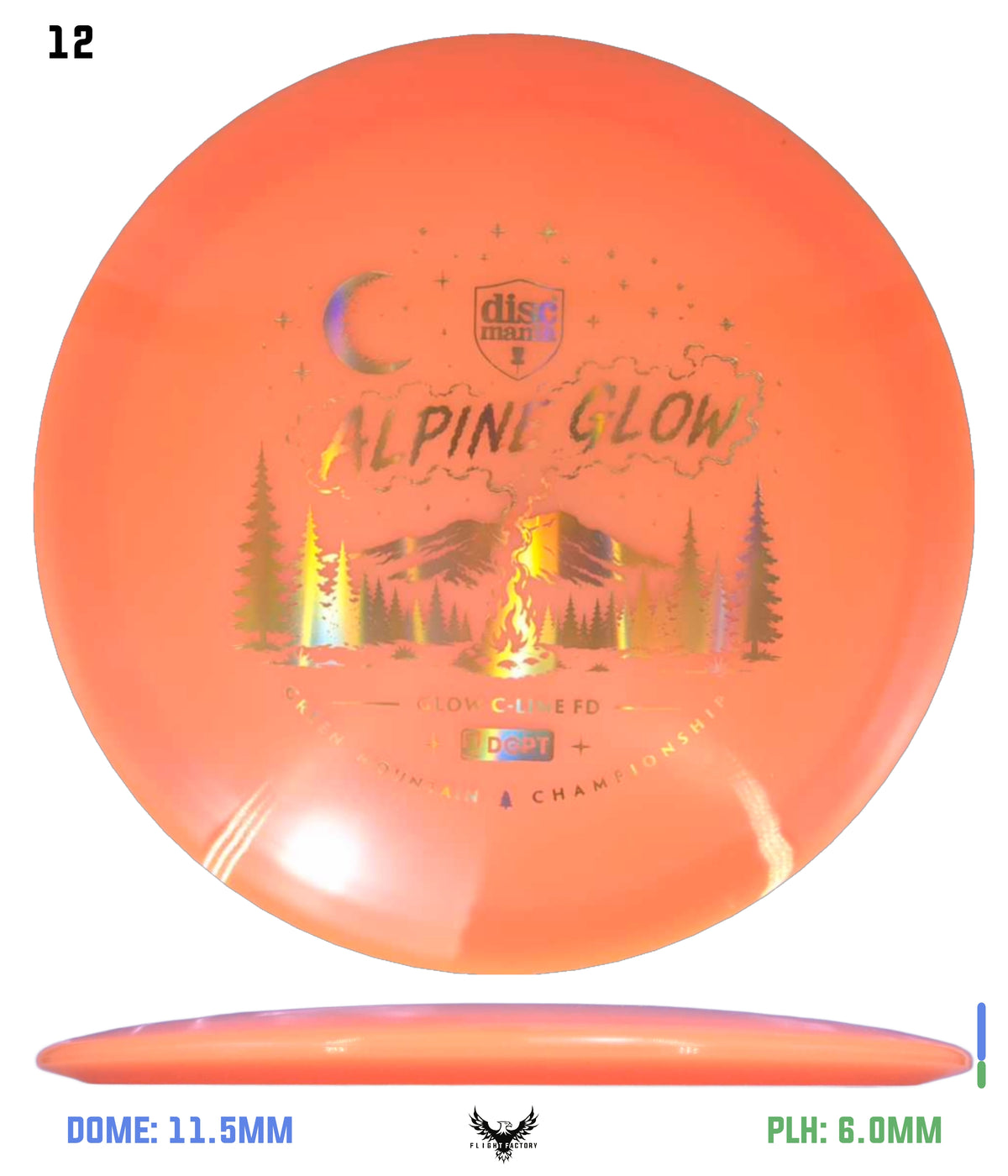 Discmania Alpine Glow - Glow C-Line FD (2026 GMC Fundraiser)